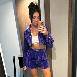 NastyGal shorts & top set